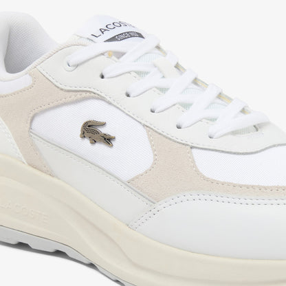 Lacost Run Set Suede Erkek Beyaz Spor Ayakkabı