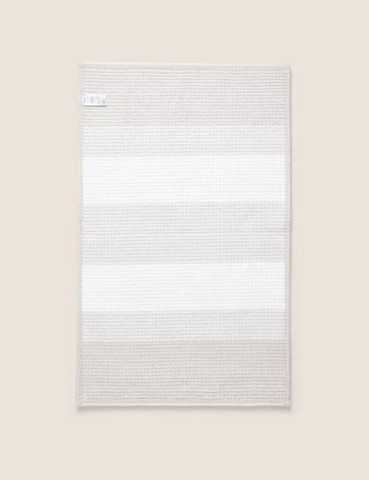 Renk Bloklu Quick Dry Banyo Paspası