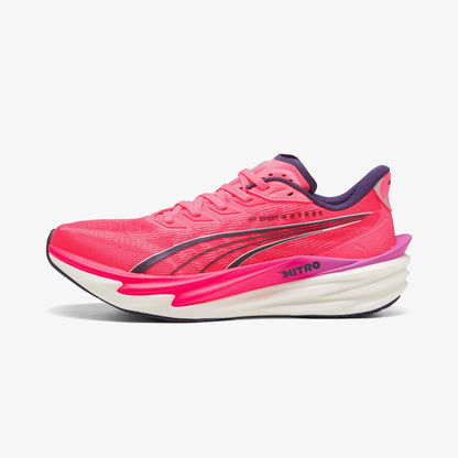 Puma Deviate Nitro 4 X Hyrox Erkek Beyaz Koşu Ayakkabısı