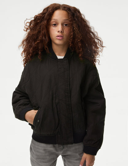 Regular Fit Bomber Ceket (6-16 Yaş)