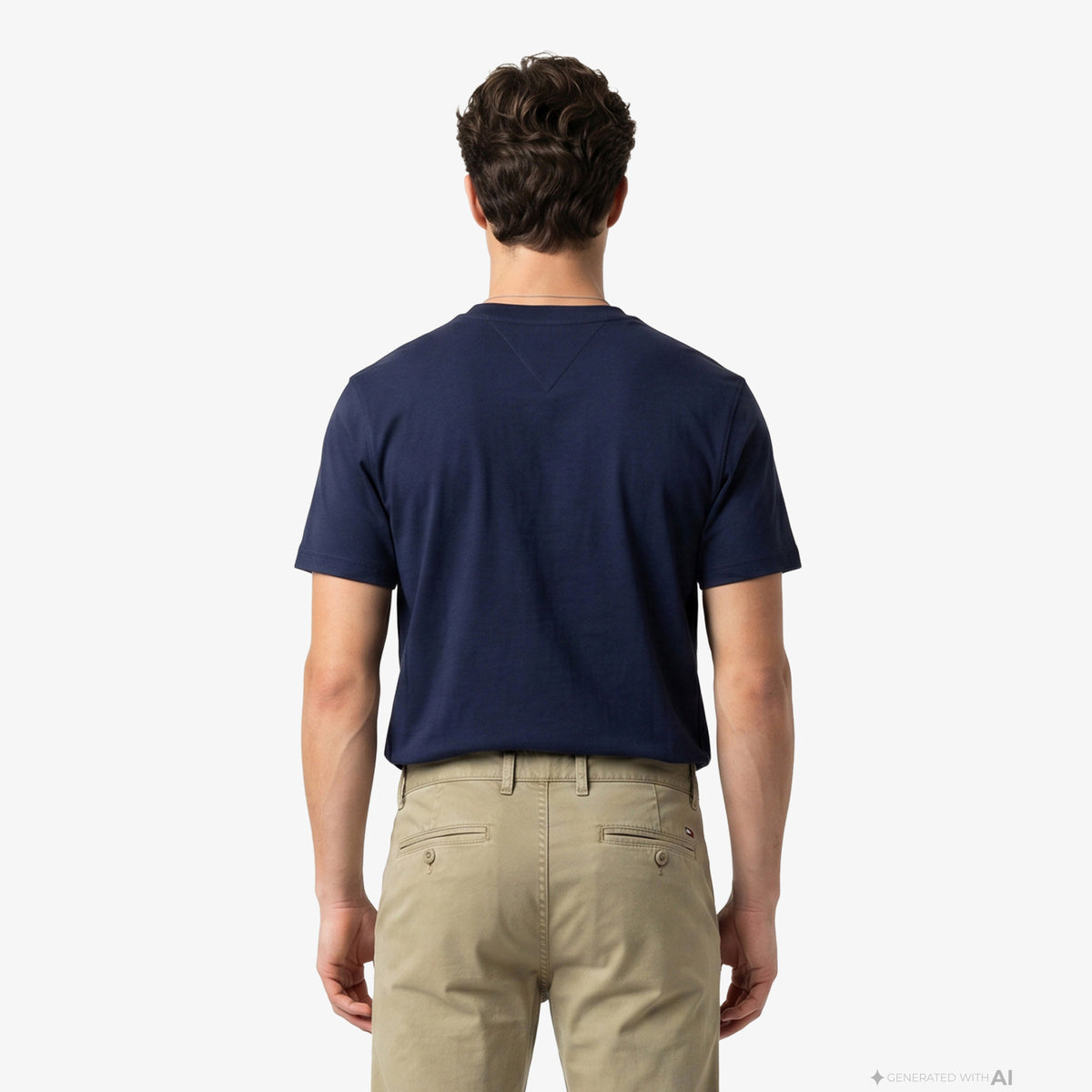 Tommy Hilfiger Swimshop Erkek Lacivert T-shirt