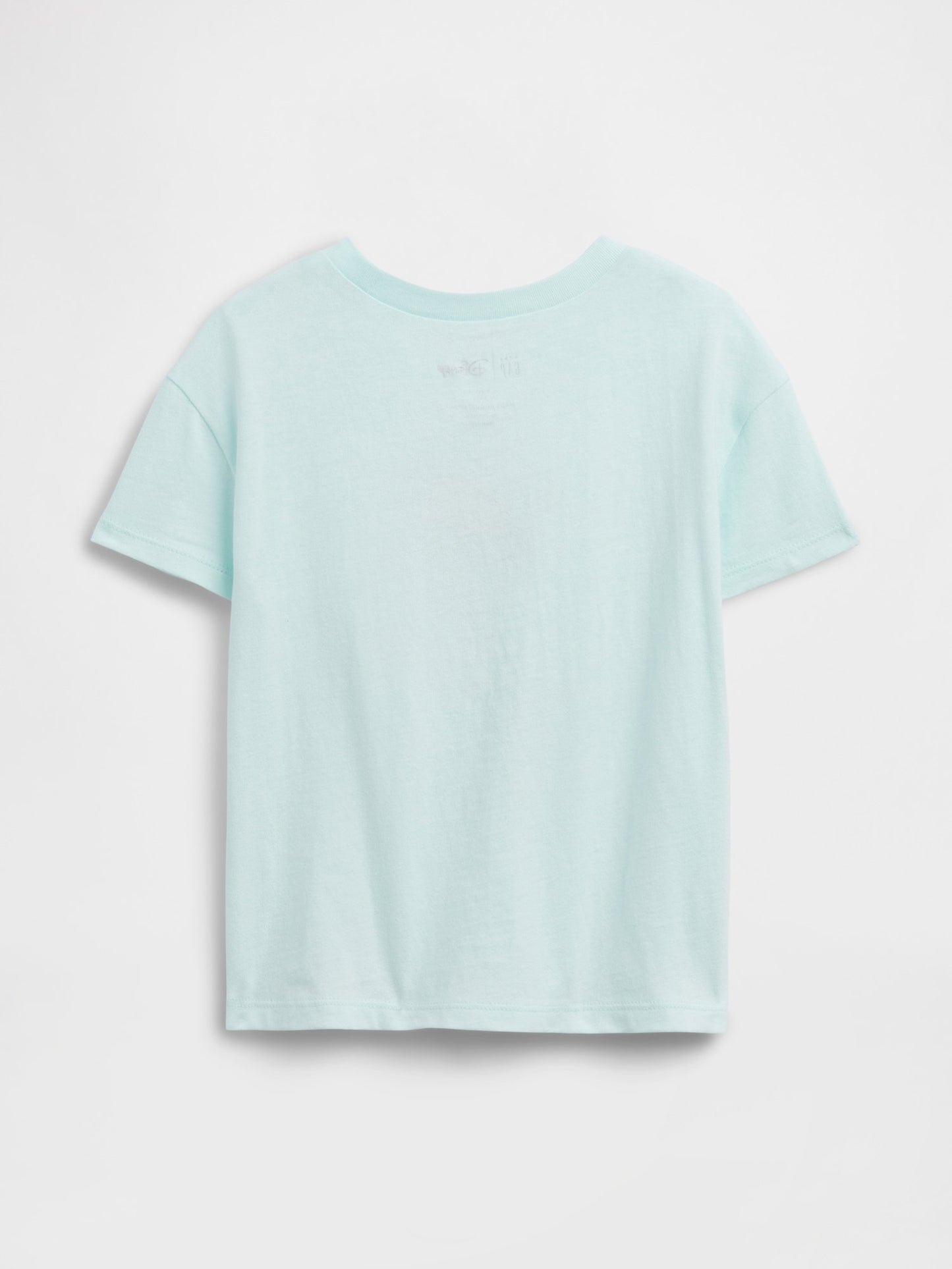 Açık Mavi Disney Grafik Baskılı T-shirt