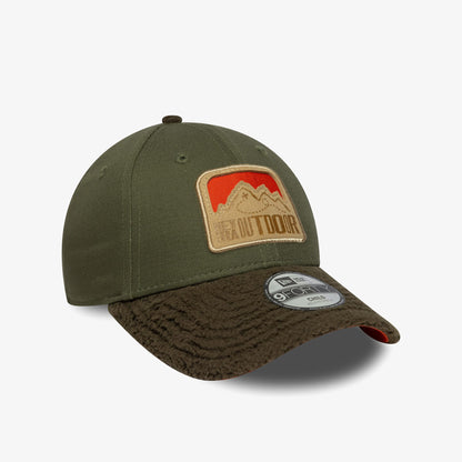 New Era 9forty Outdoor Verde Çocuk Yeşil Şapka