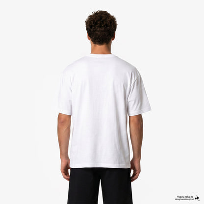 Market Ballin Bobcat Erkek Beyaz T-shirt