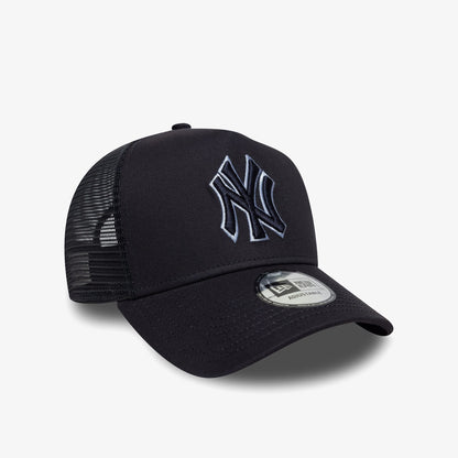 New Era Outline Ef Trucker Neyyan Unisex Lacivert Şapka