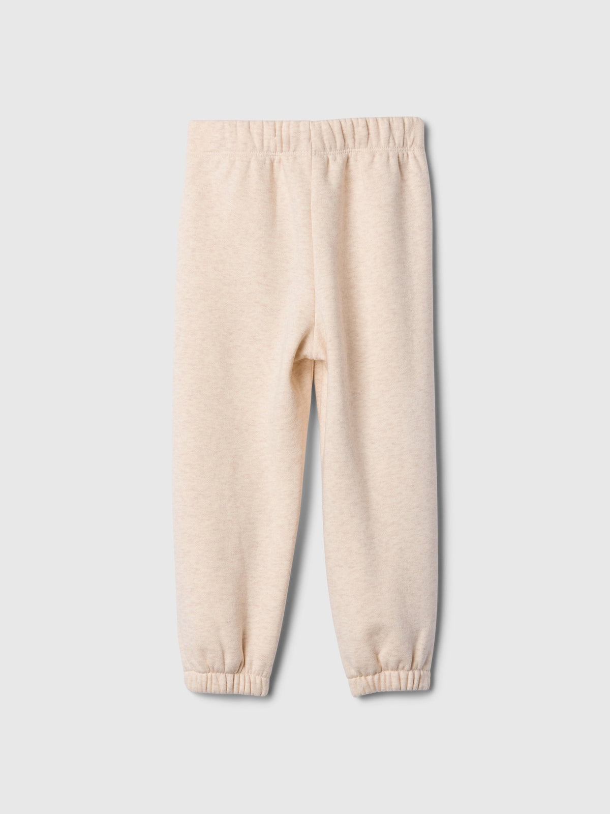 Pembe Gap Logo Kalp Desenli Pull-on Jogger Fleece Eşofman Altı
