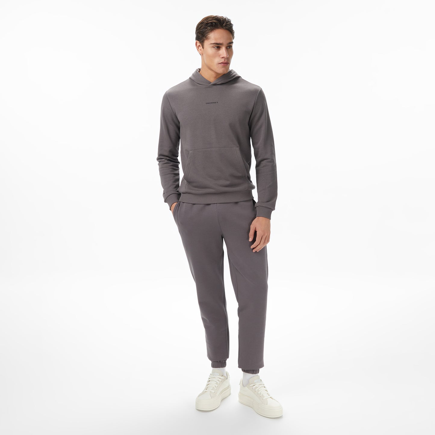 Converse Erkek Gri Sweatshirt