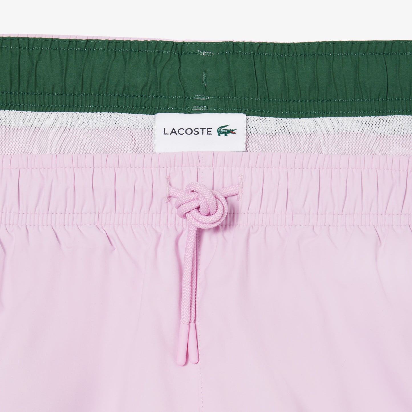 Lacoste Regular Fit Erkek Pembe Deniz Şortu