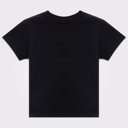 Converse Slim Fit Kadın Siyah T-shirt