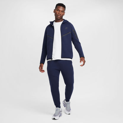 Nike Tech Fleece Full Zip Erkek Mavi Sweatshirt
