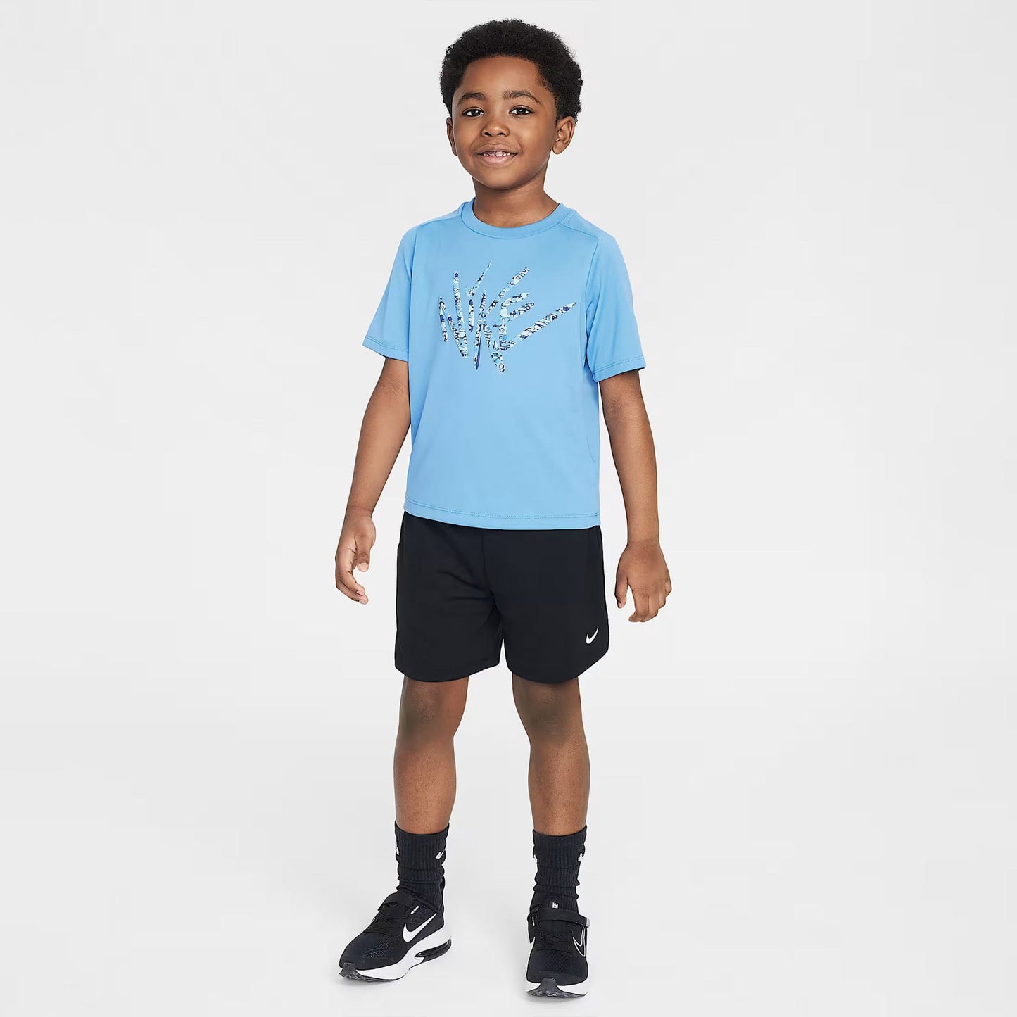 Nike Bold Move Dri Fit Çocuk Mavi T-shirt