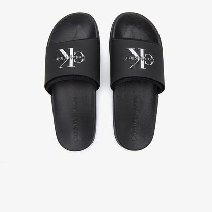 Calvin Klein Slide Rubber Neoprene Erkek Siyah Terlik