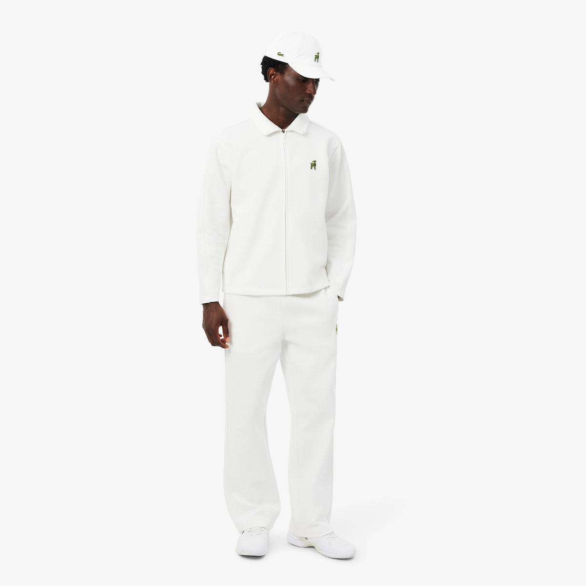 Lacoste X Novak Djokovic The Goat Erkek Beyaz Şapka