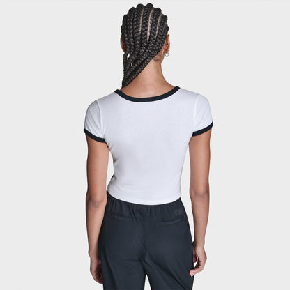 Converse Regular Fit Kadın Beyaz T-shirt