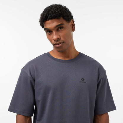 Converse Regular Fit Erkek Gri T-shirt