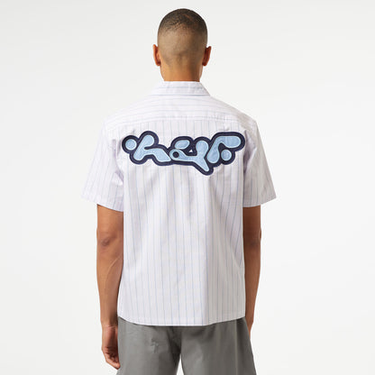 Huf Parker S/s Work Erkek Mor Gömlek