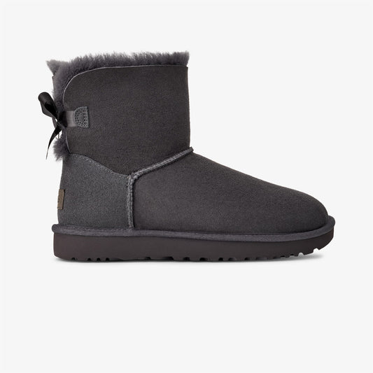 Ugg Mini Bailey Bow Kadın Gri Bot