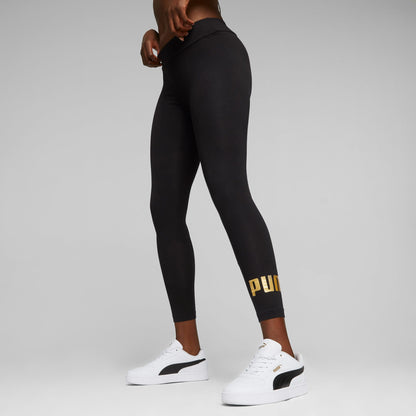 Puma Essentials +metallic Kadın Siyah Tayt