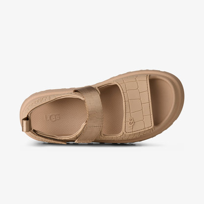 Ugg Goldenglow Embossed Kadın Krem Sandalet