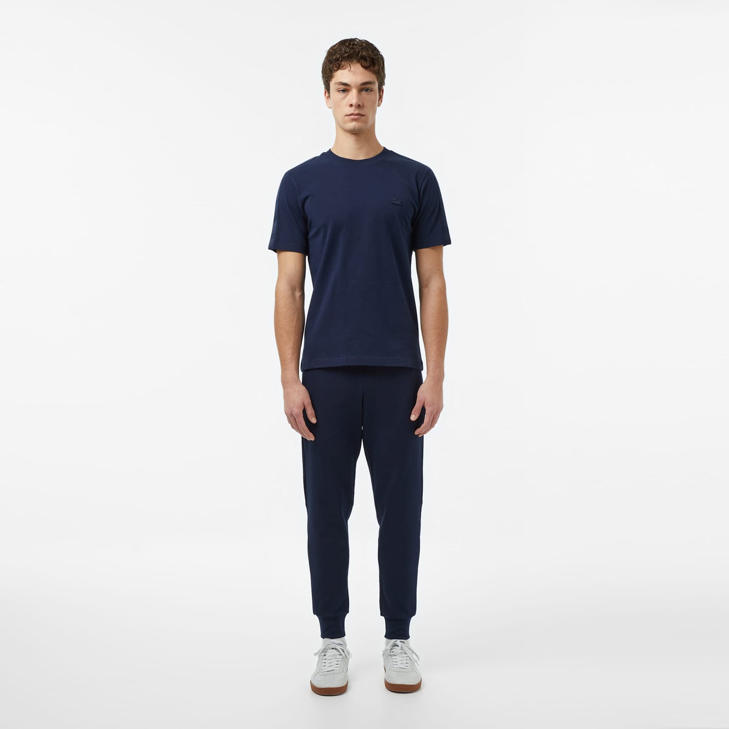 Lacoste Erkek Regular Fit Bisiklet Yaka Lacivert T-shirt