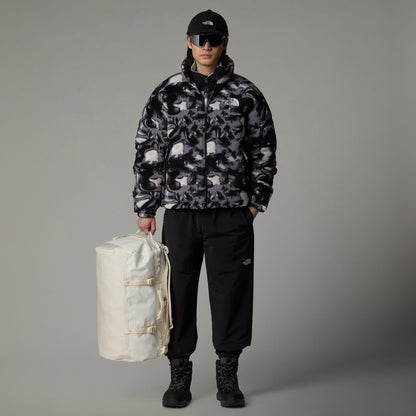 The North Face Polar Nuptse Erkek Desenli Siyah Mont