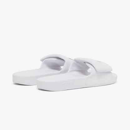 Lacoste Serve Slide Strap Erkek Beyaz Terlik