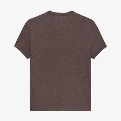 Tommy Hilfiger Jeans Reg Badge Erkek Kahverengi T-shirt