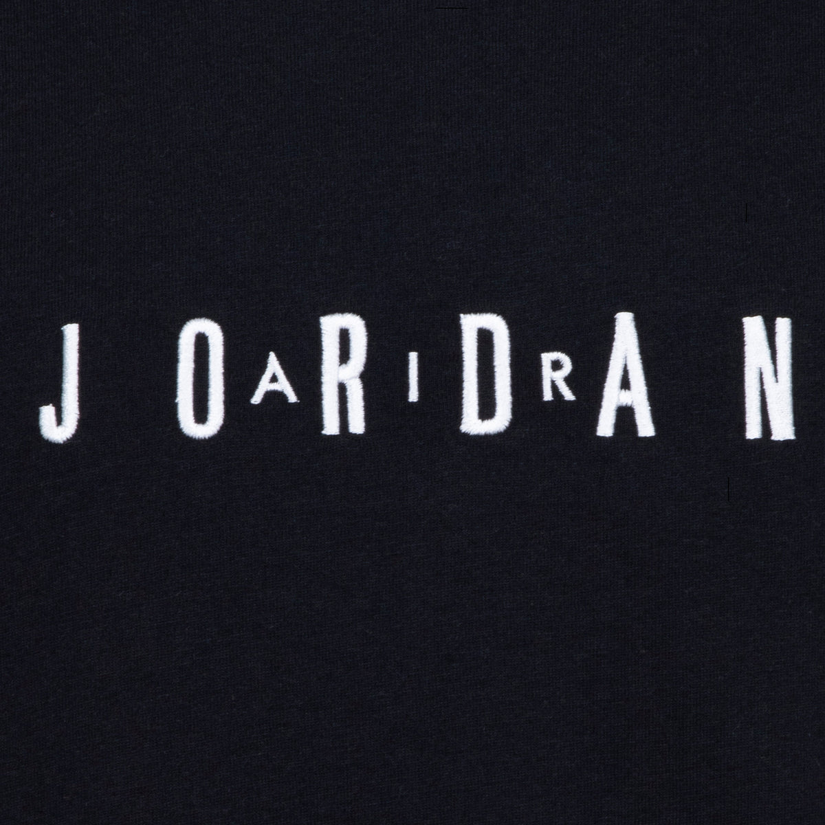 Jordan Mj Wordmark Emb Crew Çocuk Siyah Günlük T-shirt