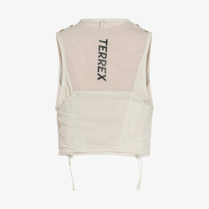 Adidas Terrex Xperior 5l Unisex Bej Koşu Yeleği