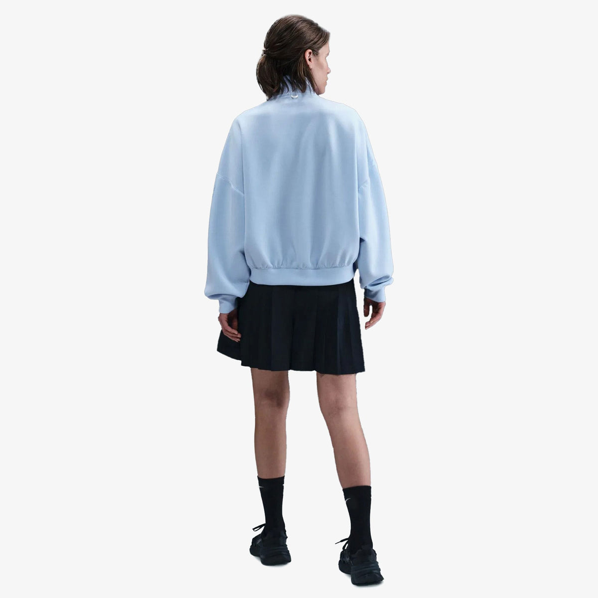 Nike 24.7 Df Hz Top Soft Knit Kadın Mavi Sweatshirt