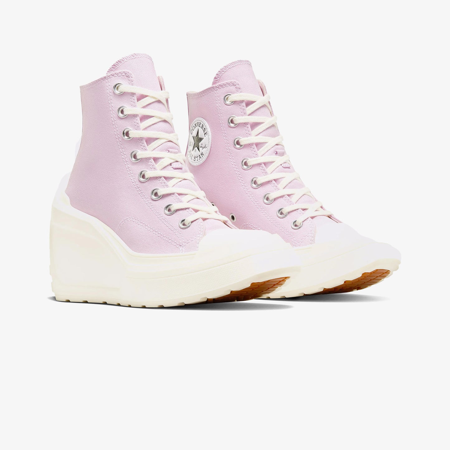 Converse Chuck 70 De Luxe Wedge Unisex Pembe Platform Sneaker