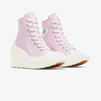 Converse Chuck 70 De Luxe Wedge Unisex Pembe Platform Sneaker