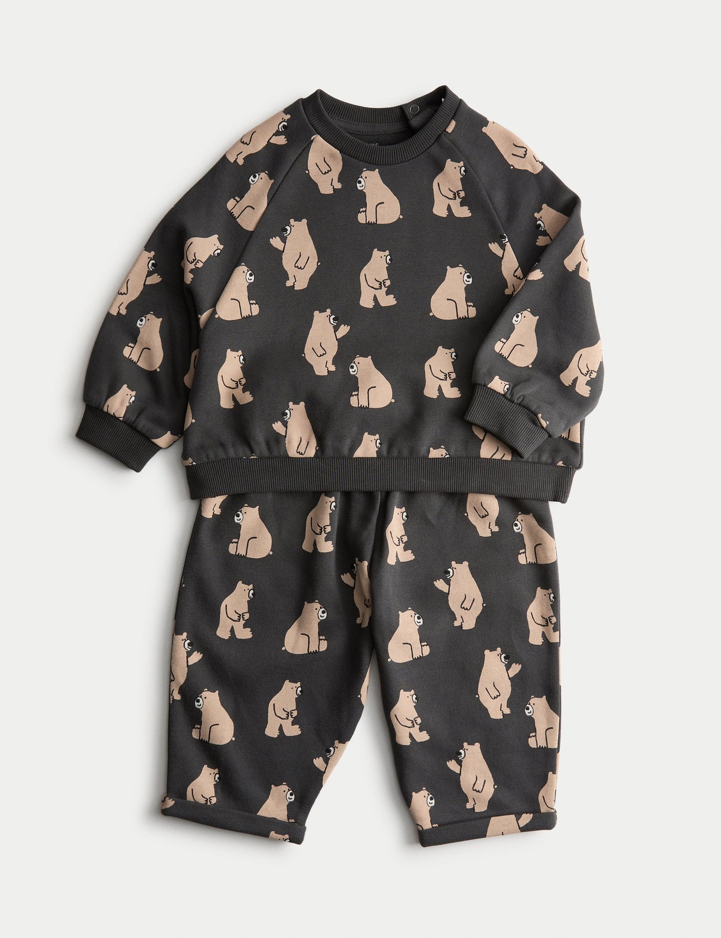 Pamuklu Desenli Pijama Takımı