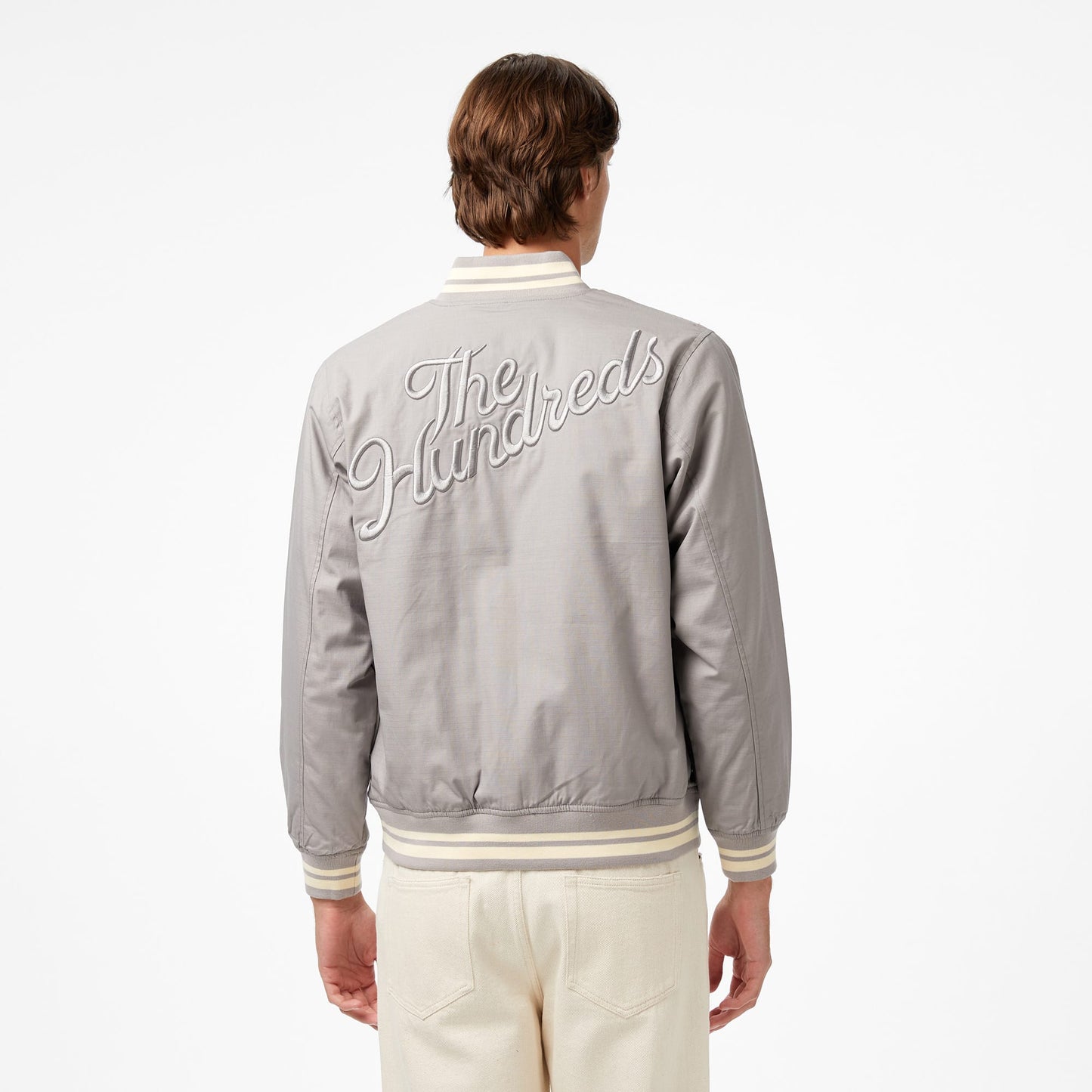 The Hundreds Slant Sports Erkek Gri Ceket