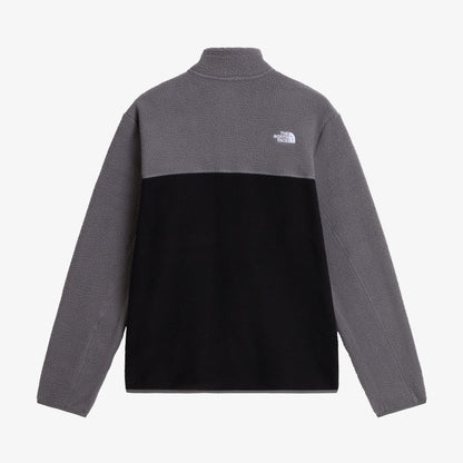 The North Face The Yumiori 1/4 Zip Fleece Erkek Gri/siyah Polar