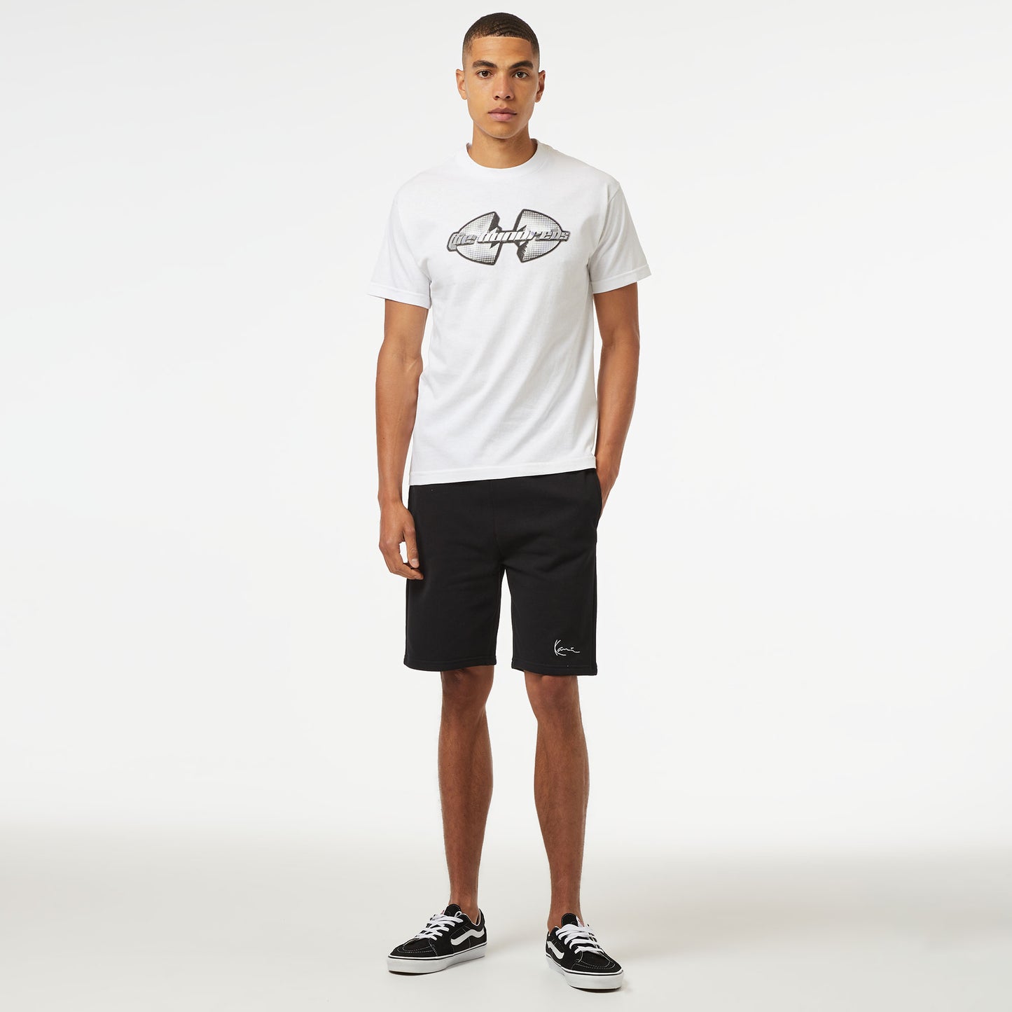 The Hundreds Real Rap Erkek Beyaz T-shirt