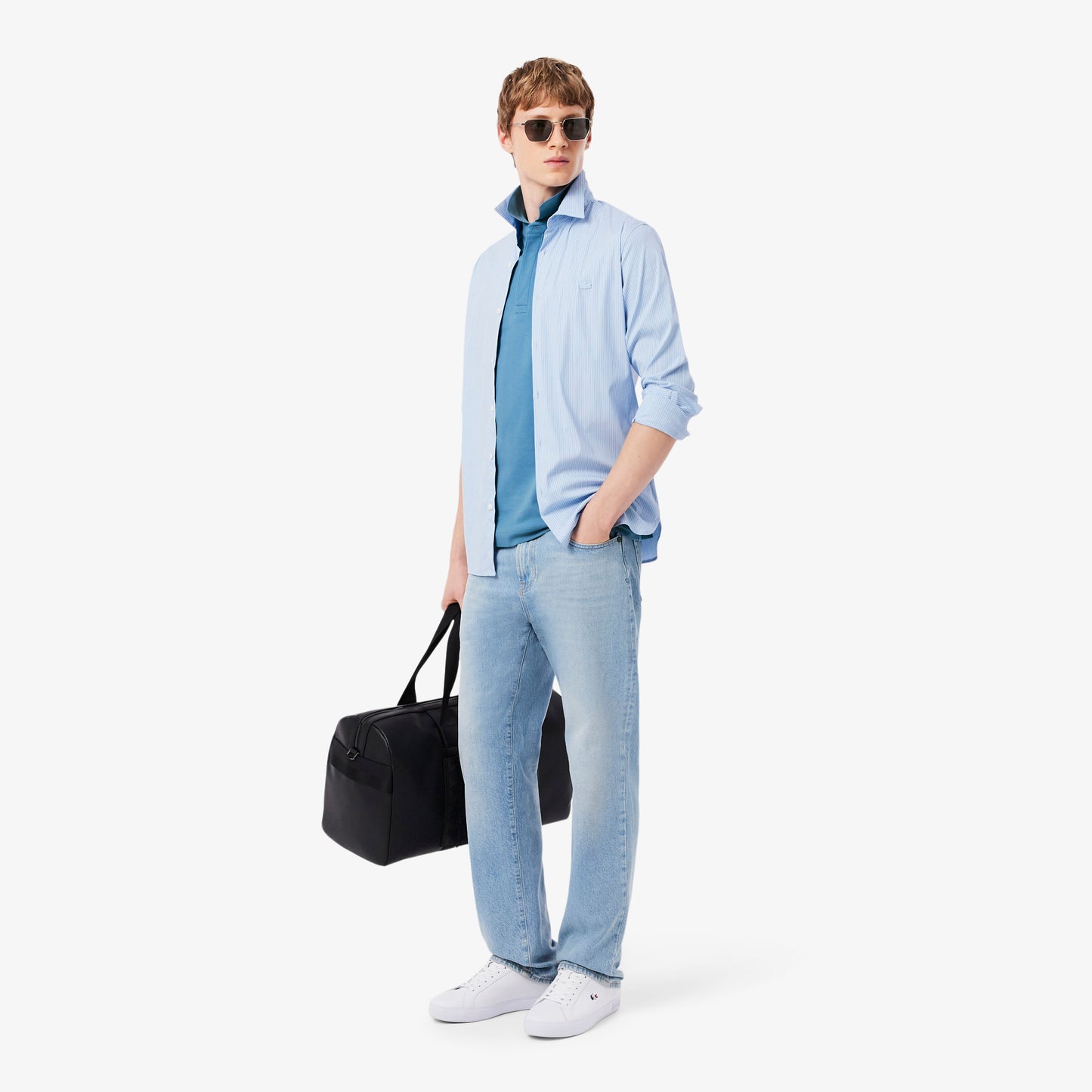 Lacoste Erkek Regular Fit Mavi Polo