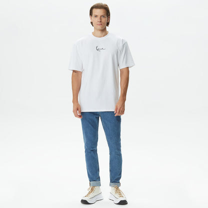 Karl Kani Small Signature Erkek Beyaz T-shirt