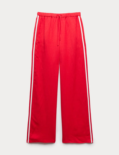 Keten Karışımlı Detaylı Pantolon