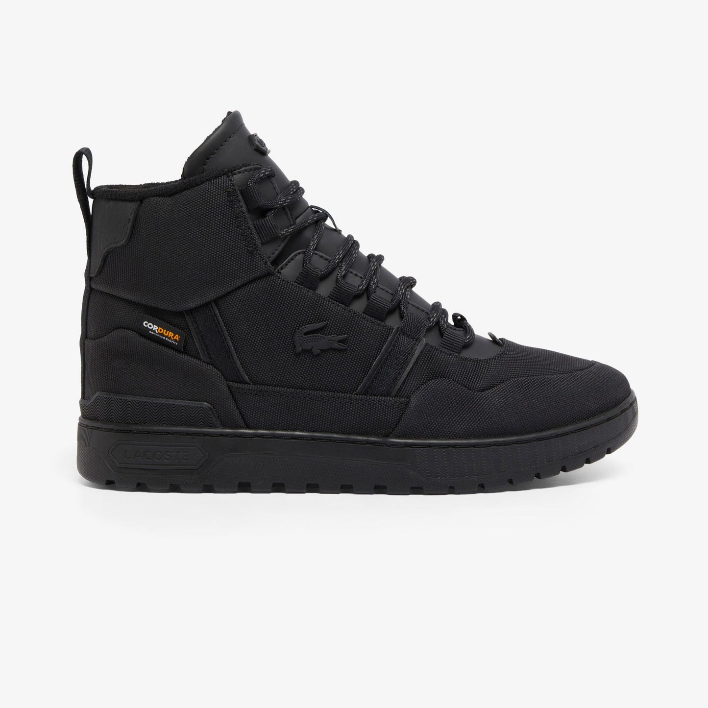 Lacoste T-clip Winter Mid Erkek Siyah Bot