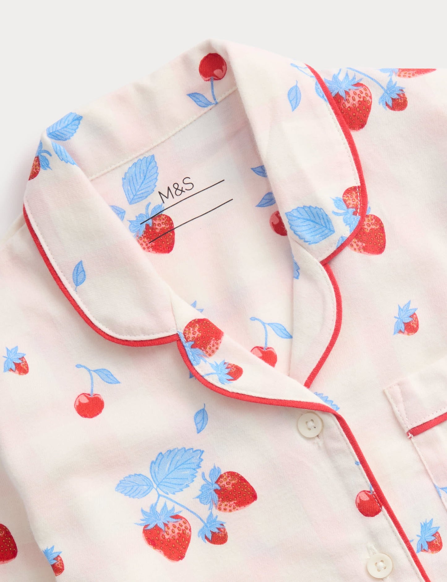Meyve Desenli Pijama Takımı
