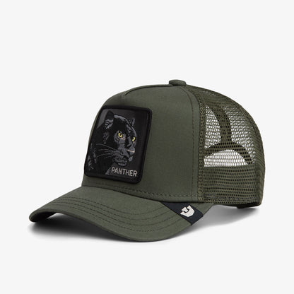 Goorin Bros Panther Trucker Mini Çocuk Haki Şapka