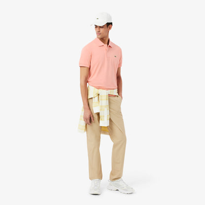 Lacoste Classic Fit Erkek Pembe Polo