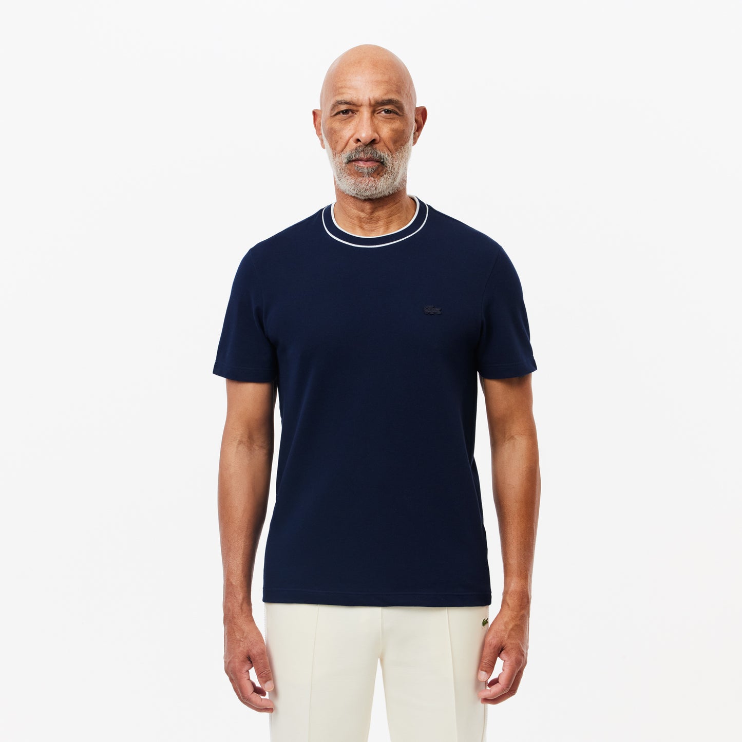 Lacoste Erkek Regular Fit Bisiklet Yaka Lacivert T-shirt