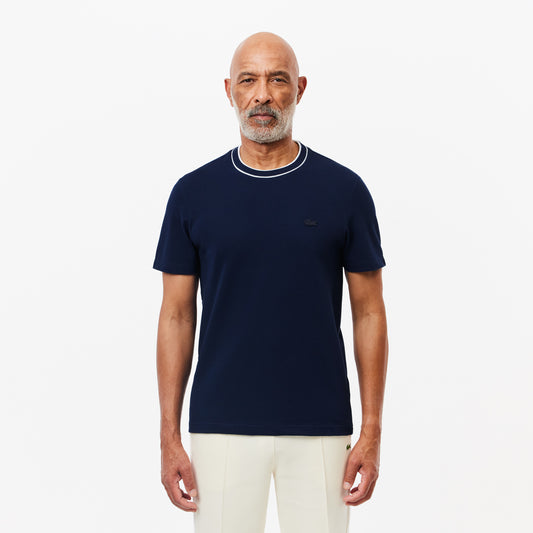 Lacoste Erkek Regular Fit Bisiklet Yaka Lacivert T-shirt