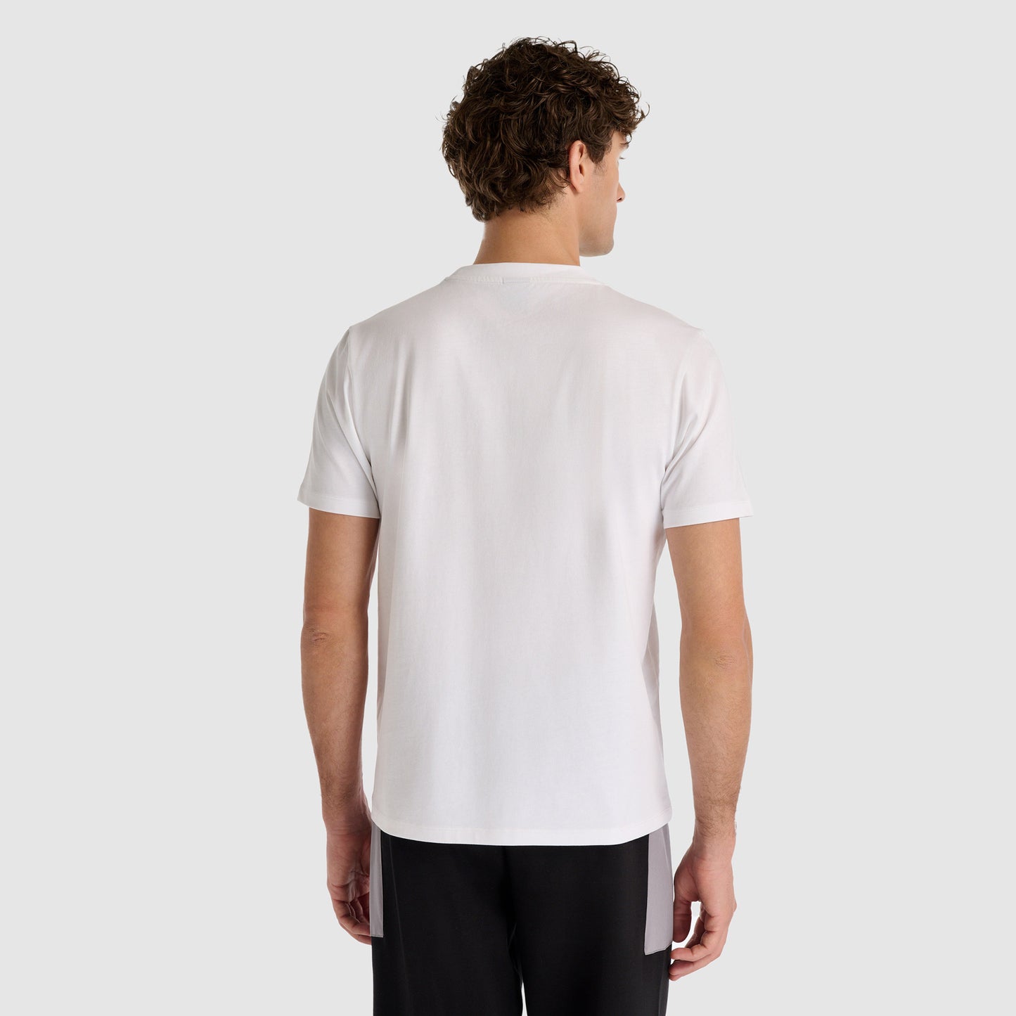 New Balance Erkek Beyaz T-shirt