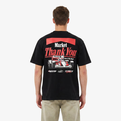 Market Have A Nice Race Erkek Siyah T-shirt