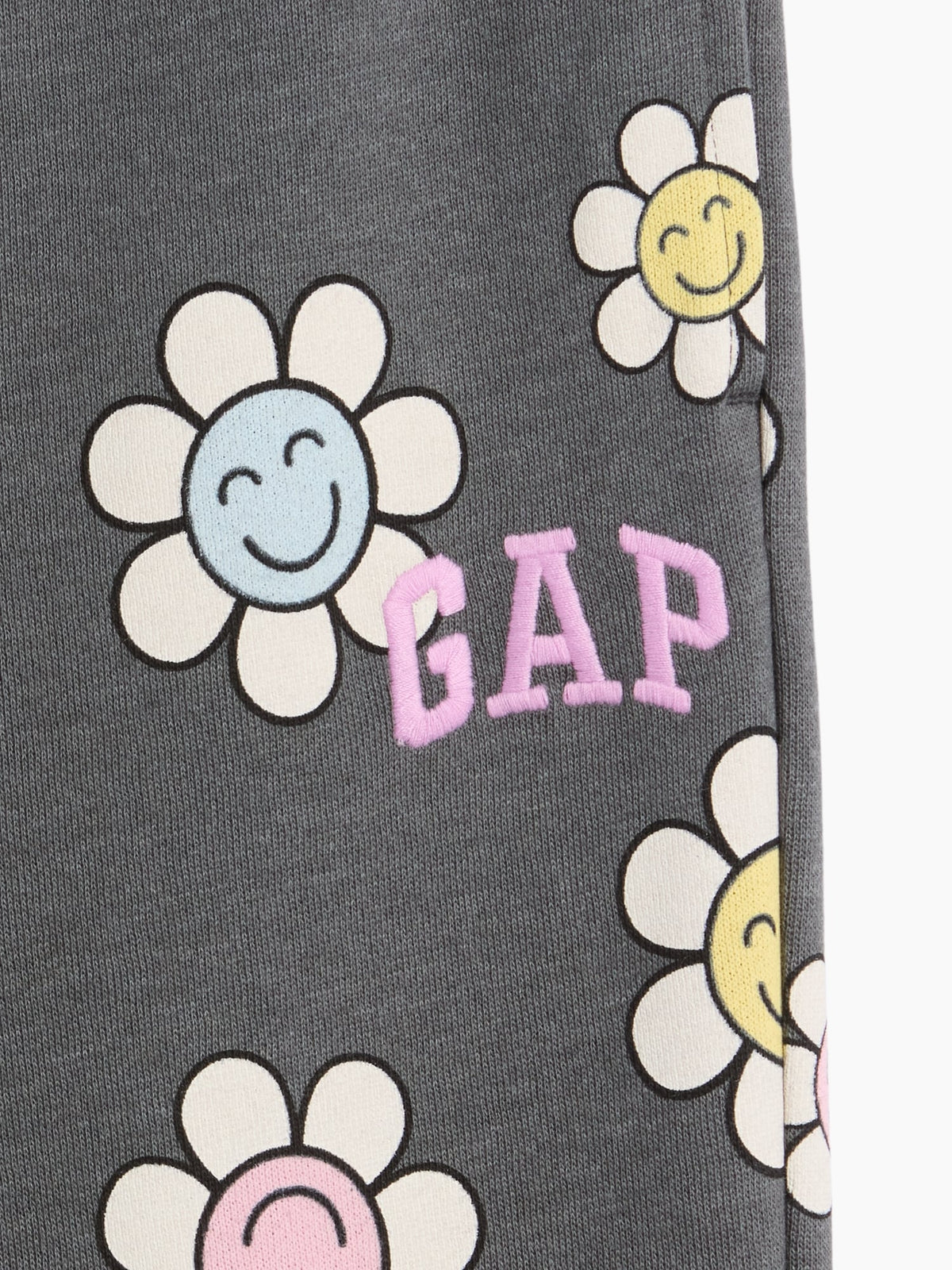 Gri Relaxed Gap Logo Eşofman Altı