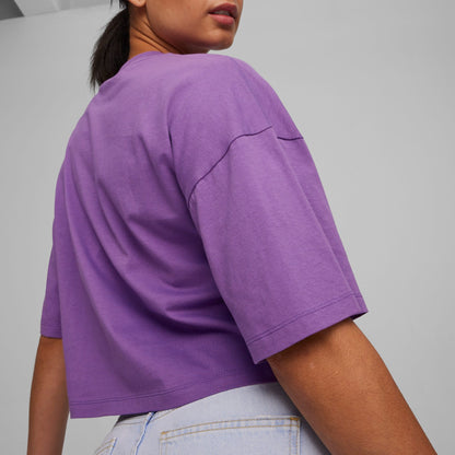Puma Better Classsic Kadın Mor T-shirt