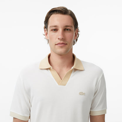 Lacoste Regular Fit Erkek Krem Polo